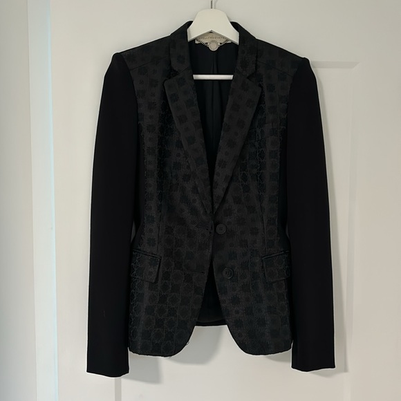 Stella McCartney notched lapel Jacquard Blazer - size XS - Picture 4 of 11